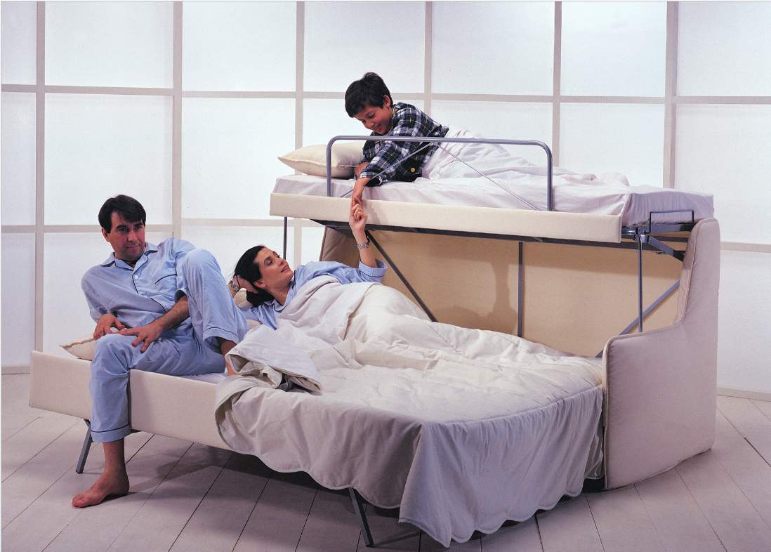 Sofás cama de Senntar de tres plazas de capacidad